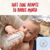 Nuk First Choice+ Teats 0-6 Months Small Feed Hole Silicone 2 Pack