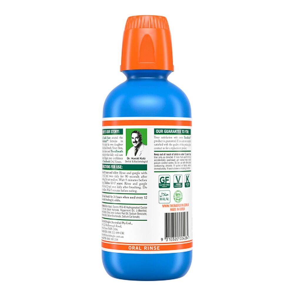 TheraBreath Icy Mint Oral Rinse 473mL