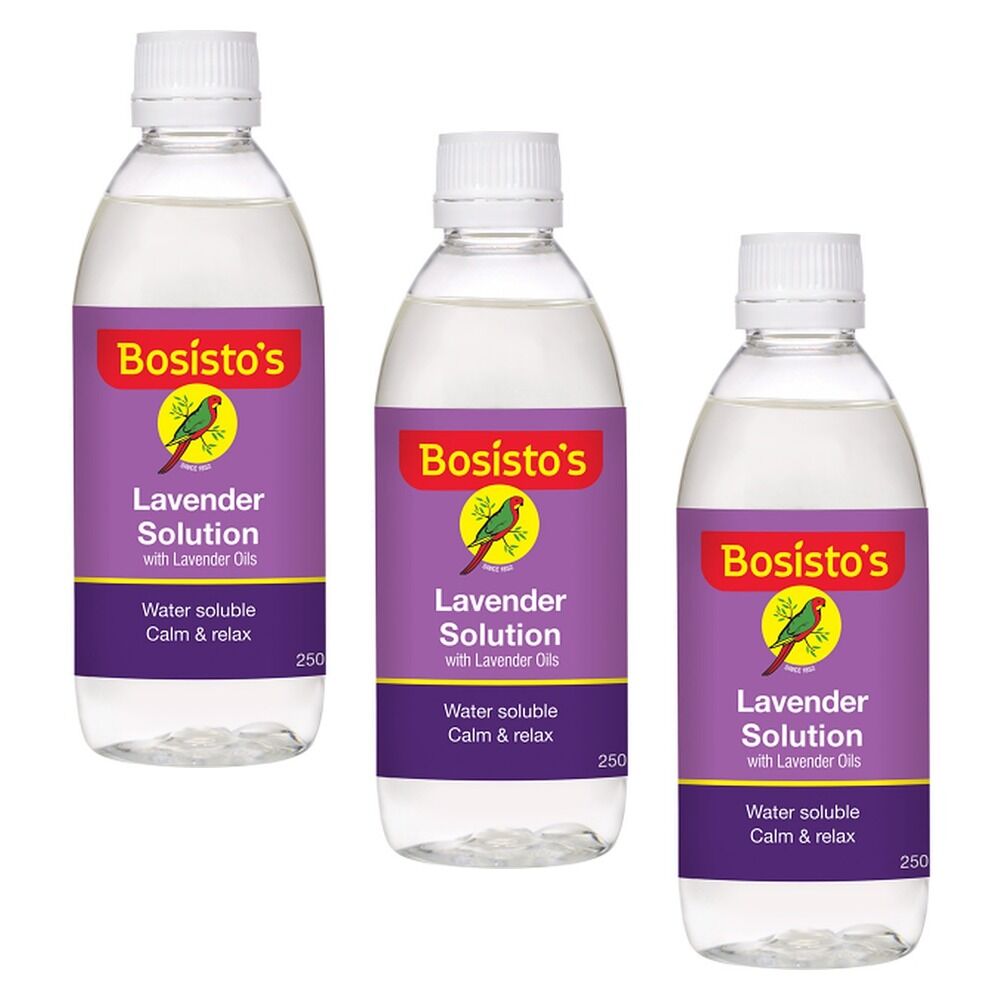 Bosisto's Lavender Solution 250mL x 3 Bundle of 3