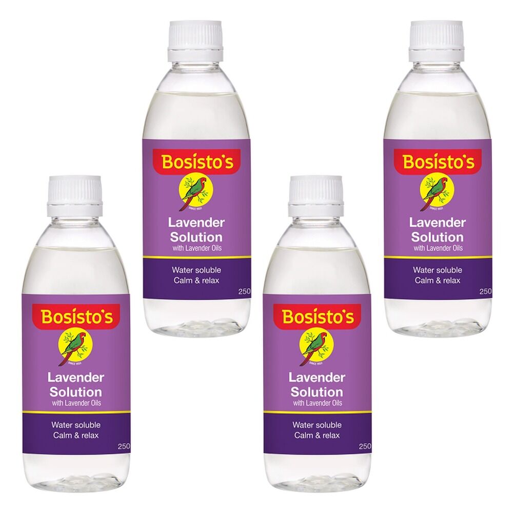 Bosisto's Lavender Solution 250mL x 3 Bundle of 4