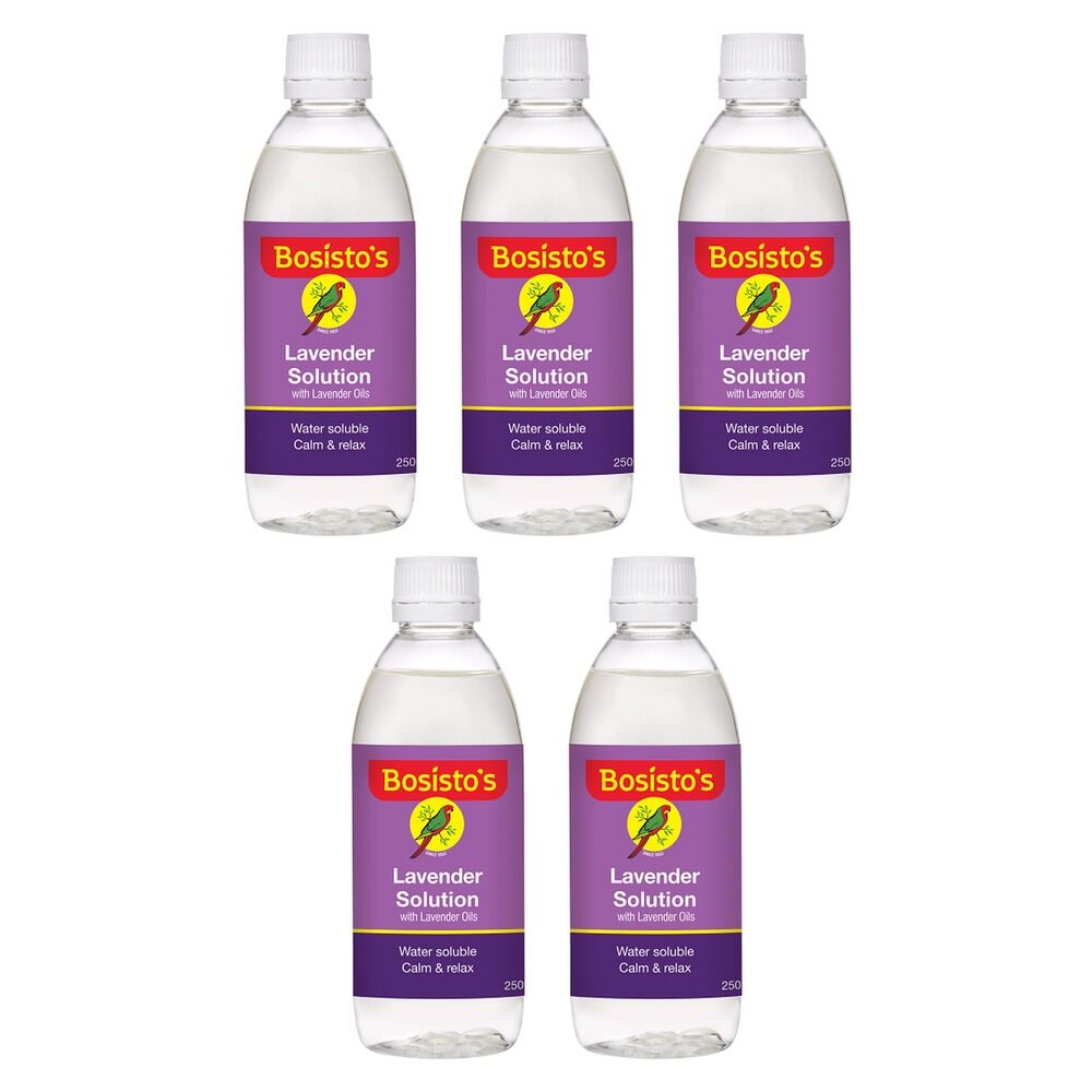 Bosisto's Lavender Solution 250mL x 3 Bundle of 5