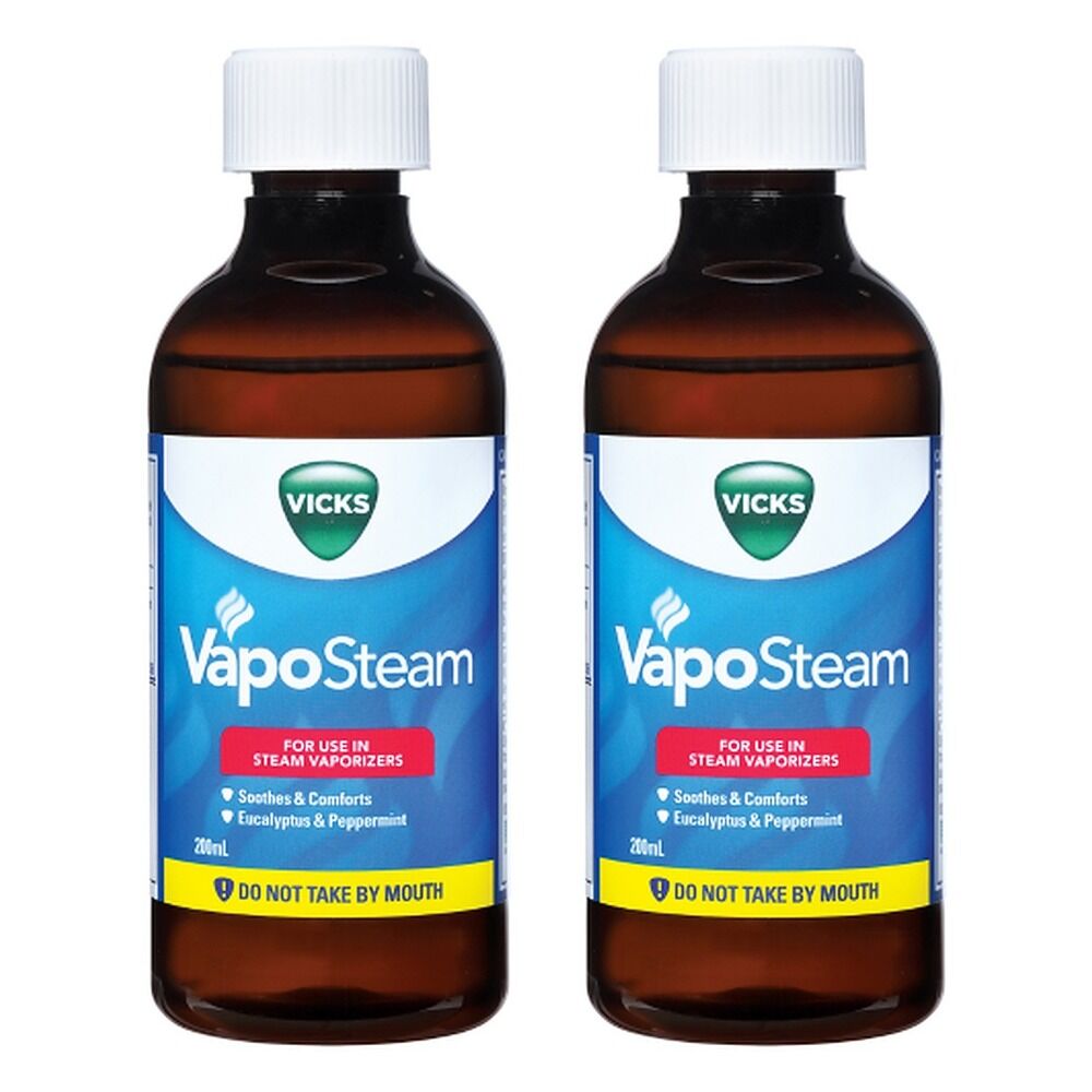 Vicks VapoSteam Inhalant 200mL Pack of 2