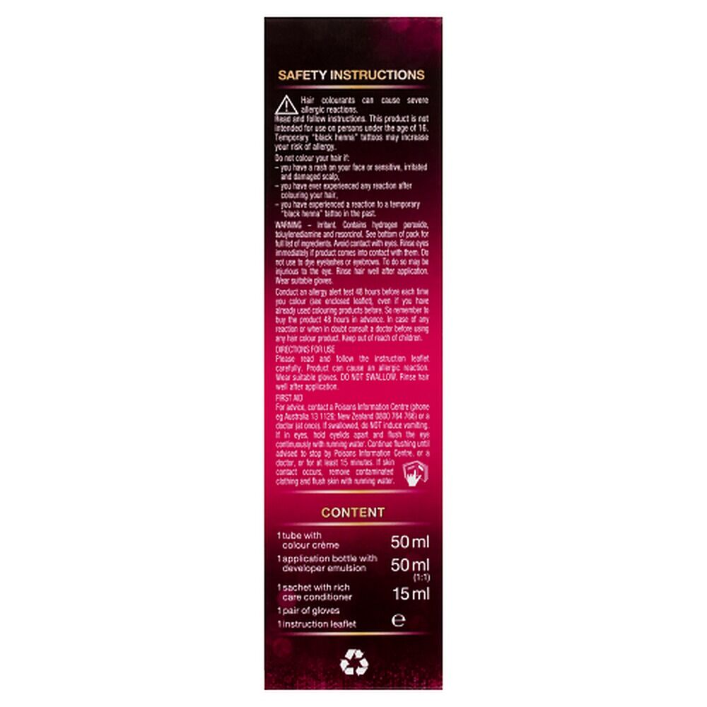 Napro Palette Permanent Hair Colour 7-46 Light Brown Mocha x 3