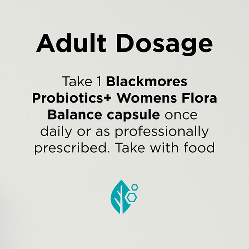 Blackmores Probiotics+ Women's Flora Balance 30 Capsules