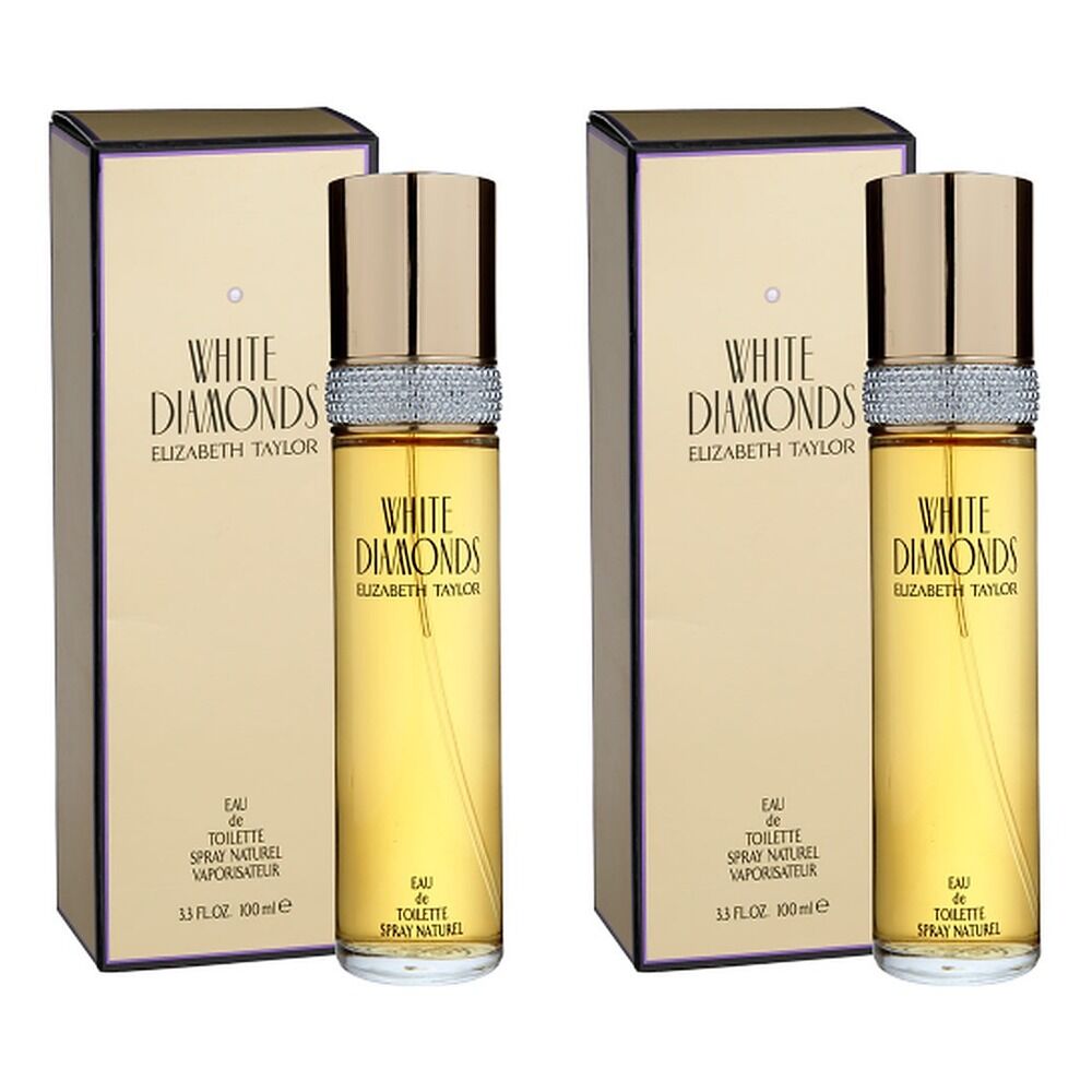 Elizabeth Taylor White Diamonds EDT 100mL Pack of 2