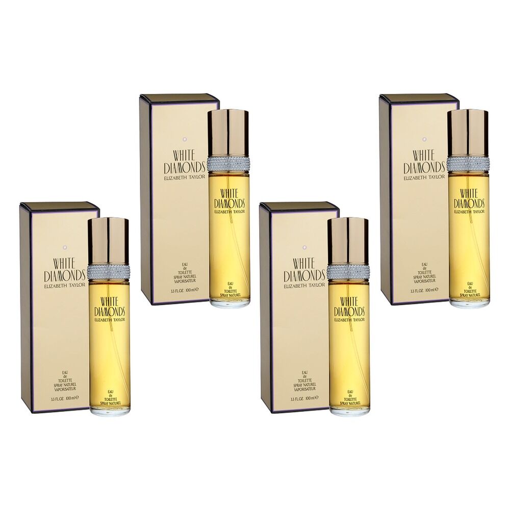 Elizabeth Taylor White Diamonds EDT 100mL Pack of 4