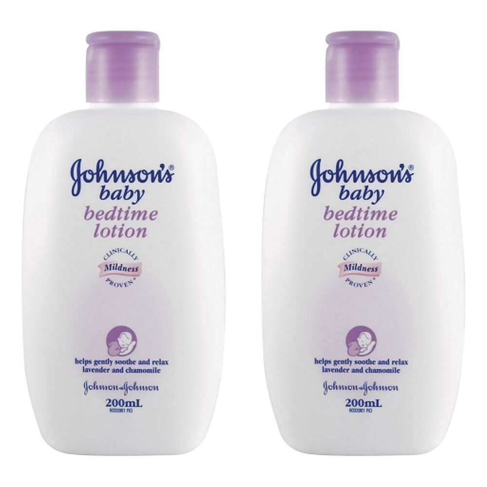 Johnson's Baby Bedtime Lotion 200mL Pack of 2