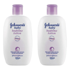 Johnson's Baby Bedtime Lotion 200mL Pack of 2