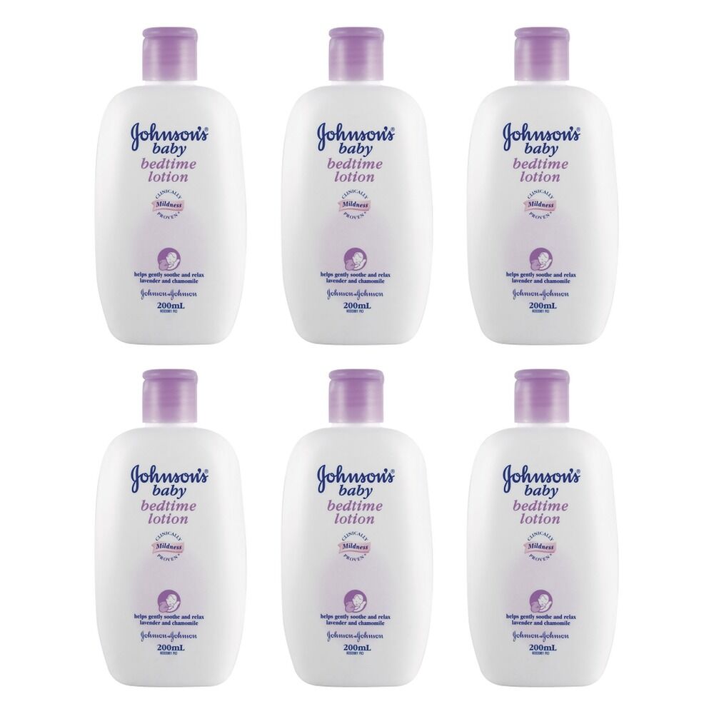 Johnson's Baby Bedtime Lotion 200mL Pack of 6