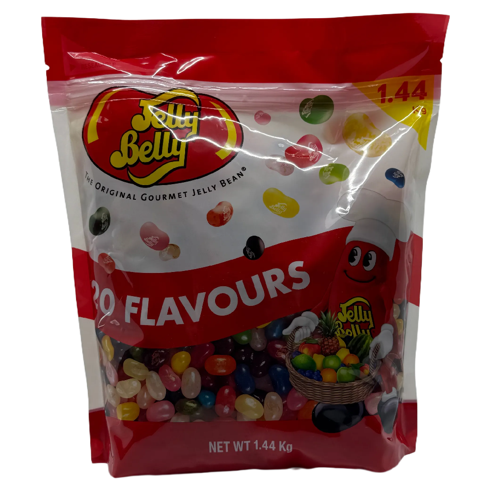 Jelly Belly Gourmet Jelly Beans 20 Flavours 1.44kg Bulk Bag