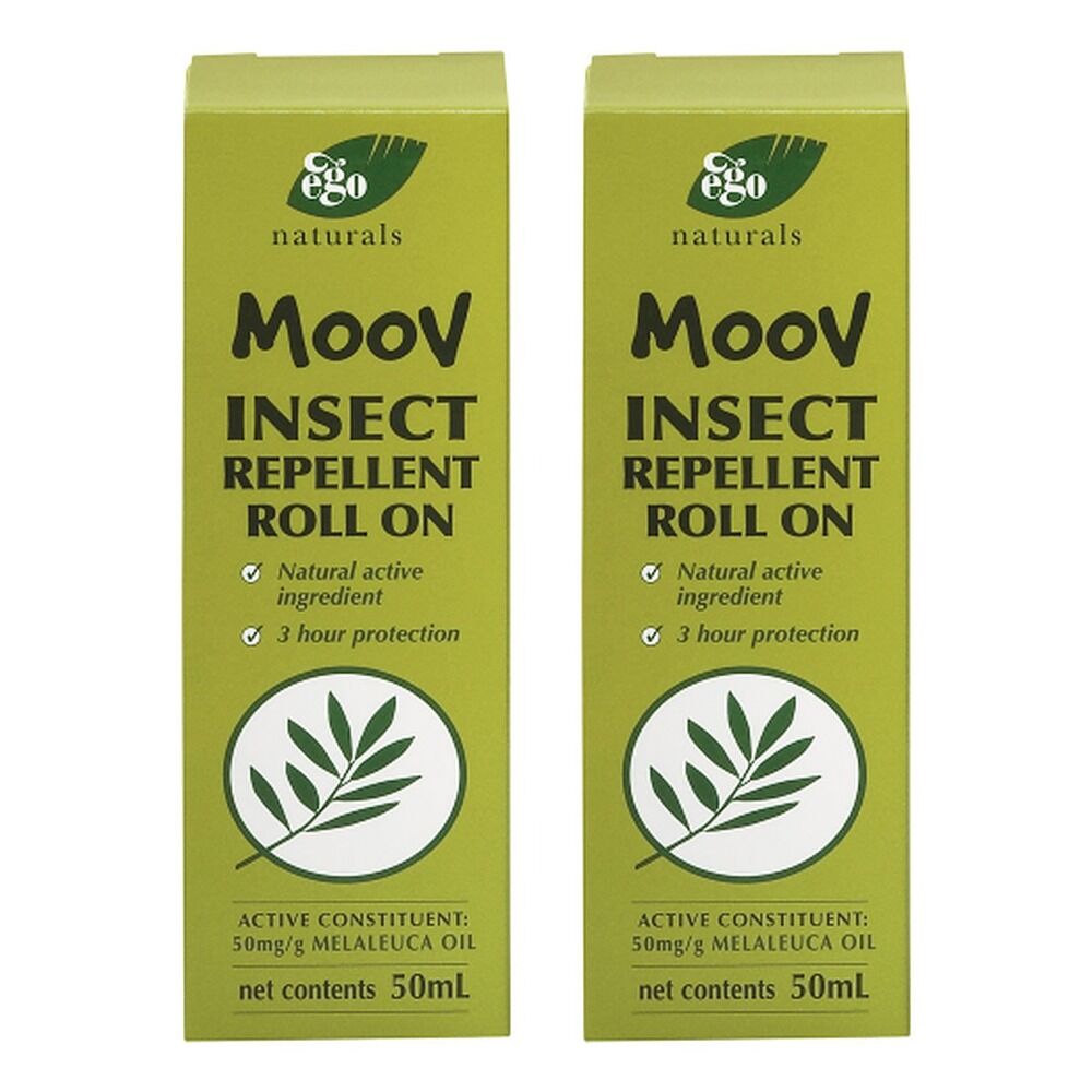 Ego Moov Insect Repellent Roll-On 50mL Pack of 2