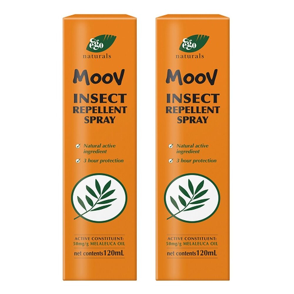 Ego Moov Insect Repellent Spray 120mL Pack of 2