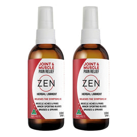 Zen Theraptic Herbal Liniment Spray 100mL Pack of 2