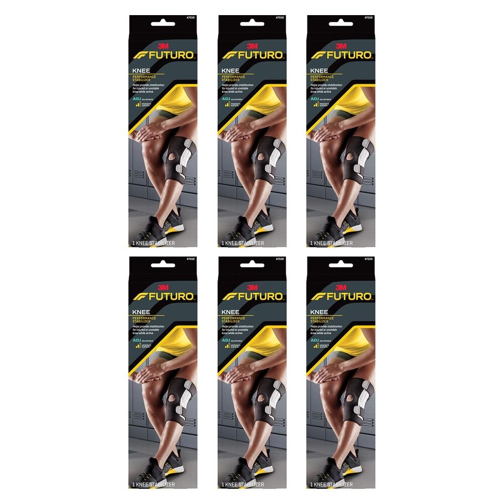 Futuro Knee Performance Stabiliser Adjustable Pack of 6
