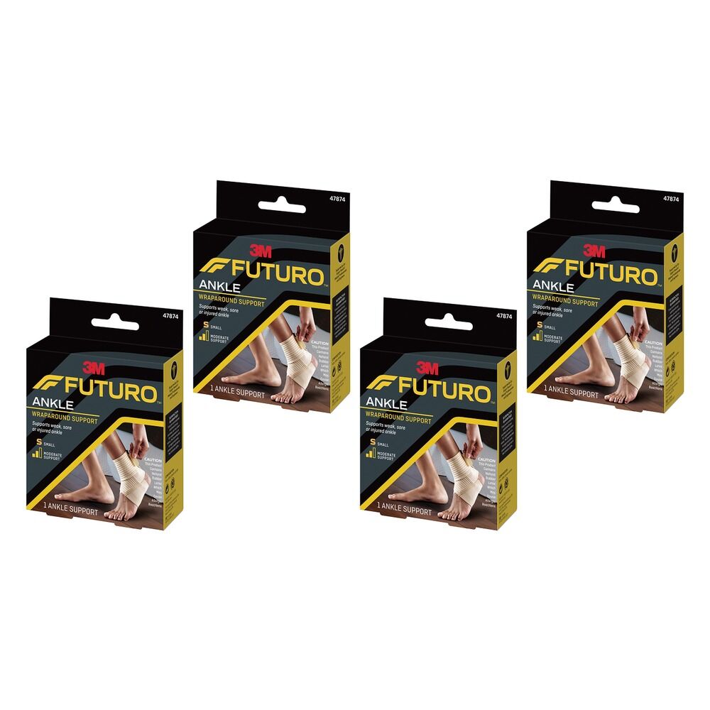 Futuro Wrap Around Ankle Support S Pack of 4