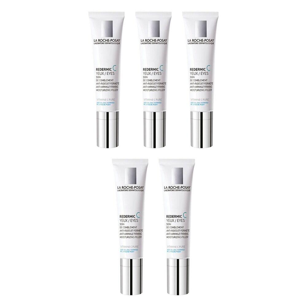 La Roche-Posay Redermic C Eyes 15mL Pack of 5