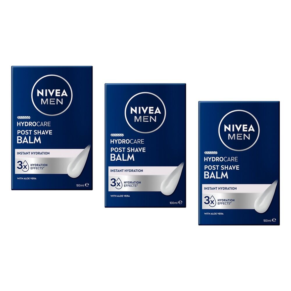 NIVEA Men Protect & Care Post Shave Balm 100mL Pack of 3