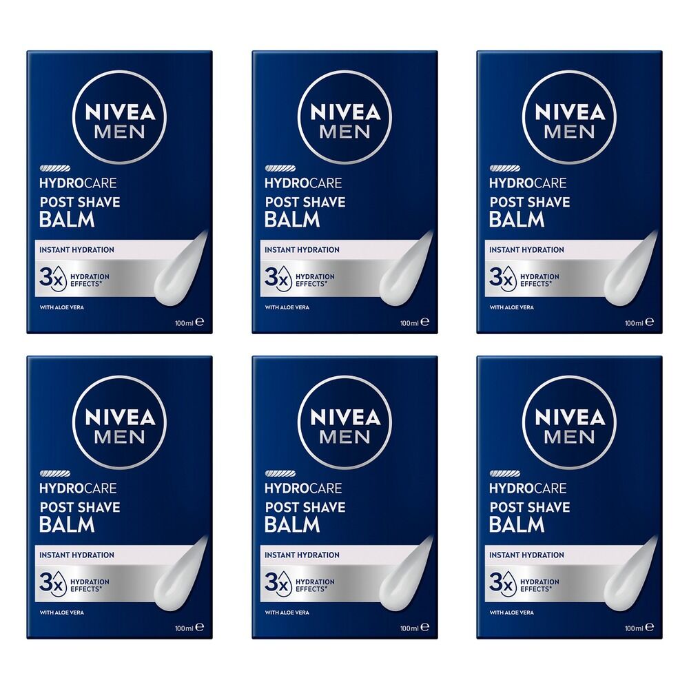 NIVEA Men Protect & Care Post Shave Balm 100mL Pack of 6