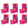 Durex Pleasure Me Condoms 10 Pack Bundle of 6