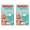 Huggies Skin Protect Newborn Nappies, 28 Nappies x 4 Bundle of 2