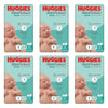 Huggies Skin Protect Newborn Nappies, 28 Nappies x 4 Bundle of 6