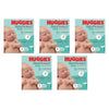 Huggies Newborn Nappies for Boys & Girls Size 1 108 Pack Bundle of 5