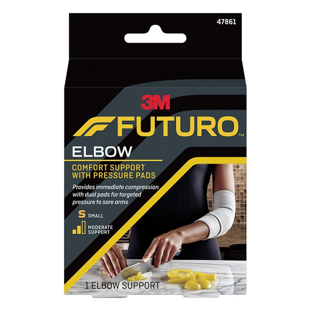 Futuro Comfort Elbow Support with Pressure Pads Small