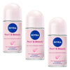 NIVEA Pearl & Beauty 72H Anti-Perspirant 50mL Pack of 3