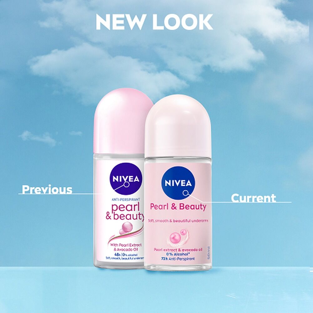 NIVEA Pearl & Beauty 72H Anti-Perspirant 50mL
