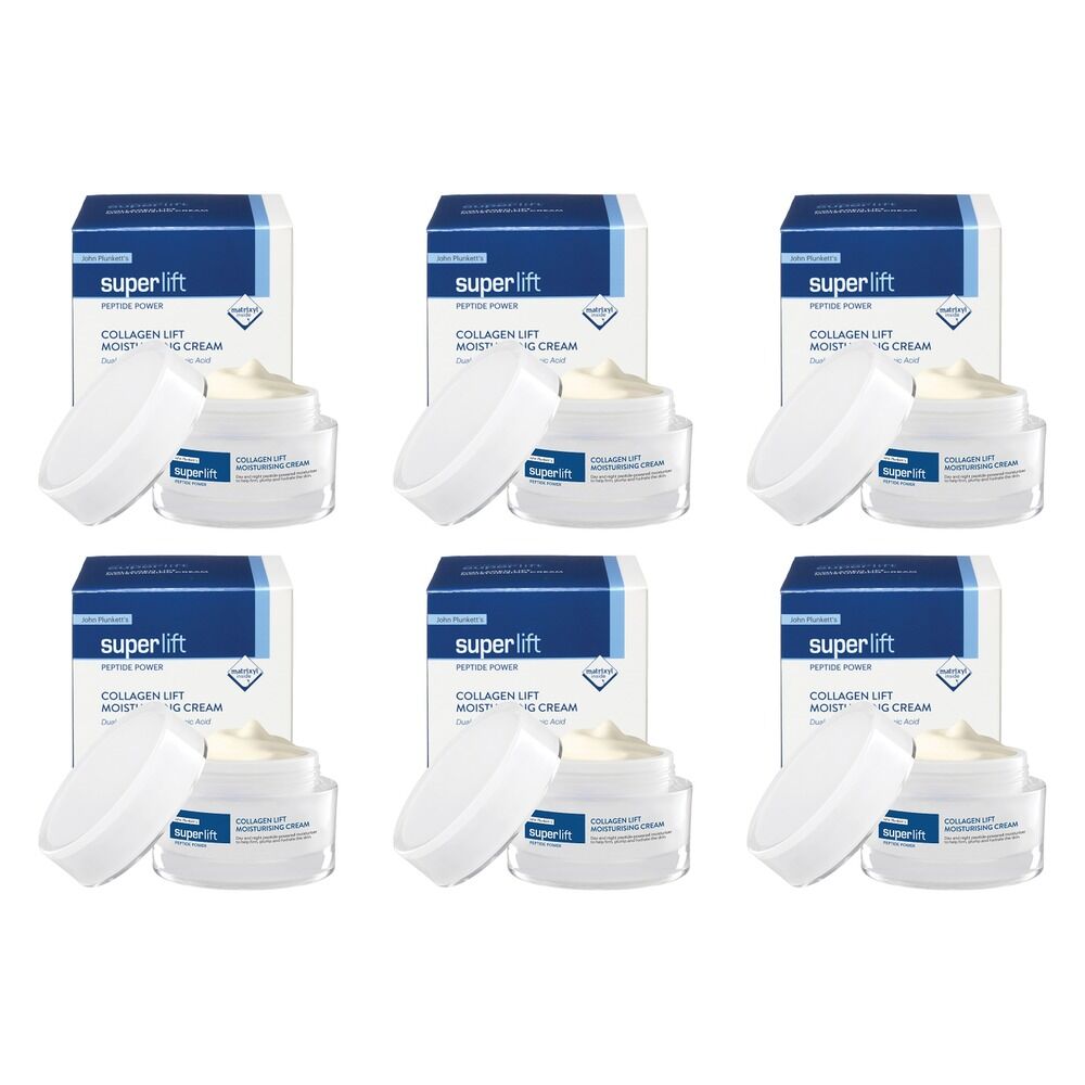 Plunketts SuperLift Collagen Lift Moisturising Cream 50g Pack of 6