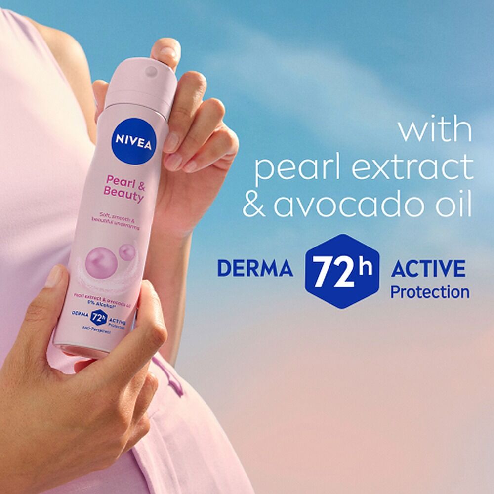 NIVEA Pearl & Beauty 72H Anti-Perspirant 150mL