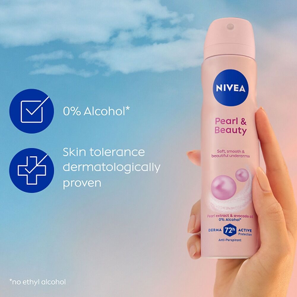 NIVEA Pearl & Beauty 72H Anti-Perspirant 150mL