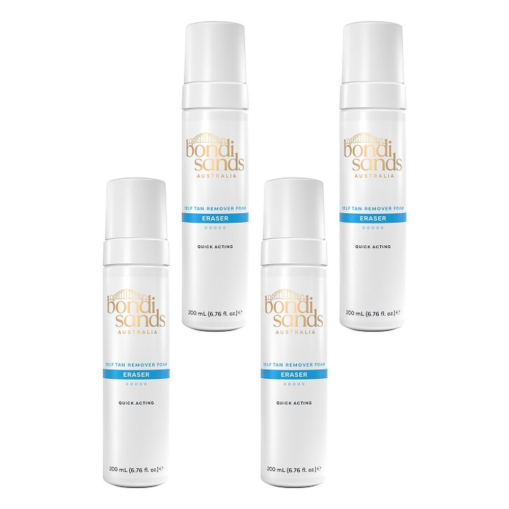 Bondi Sands Self Tan Eraser Foam 200mL Pack of 4