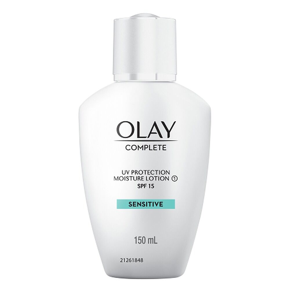Olay Complete UV Protect Moisturiser Lotion Sensitive Skin SPF15 150mL