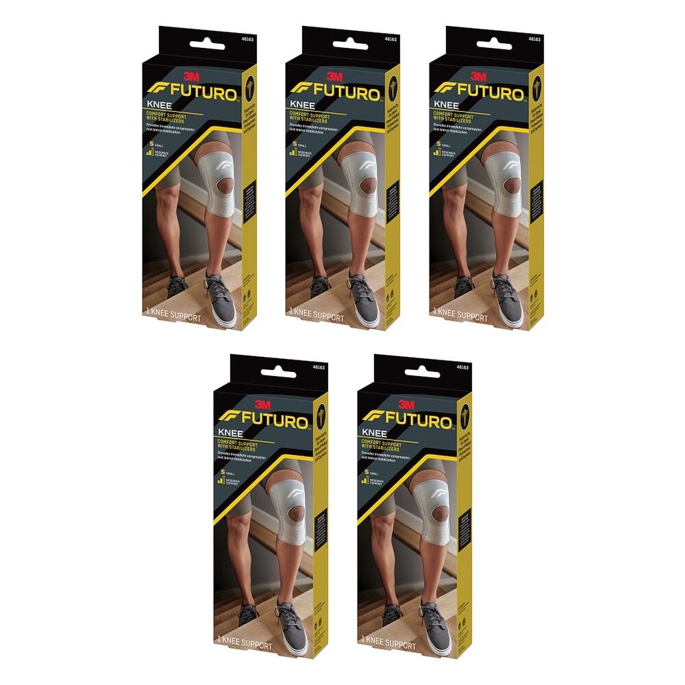 Futuro Comfort Knee Support with Stabilisers Small Pack of 5