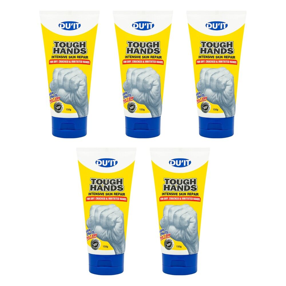 DU'IT Tough Hands Intensive Hand Cream 150g Pack of 5