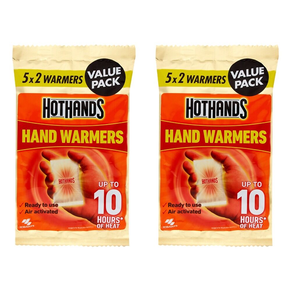 Hot Hands Hand Warmers 5 Pairs x 6 Bundle of 2