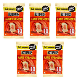 Hot Hands Hand Warmers 5 Pairs x 6 Bundle of 5