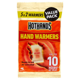 Hot Hands Hand Warmers 5 Pairs x 6