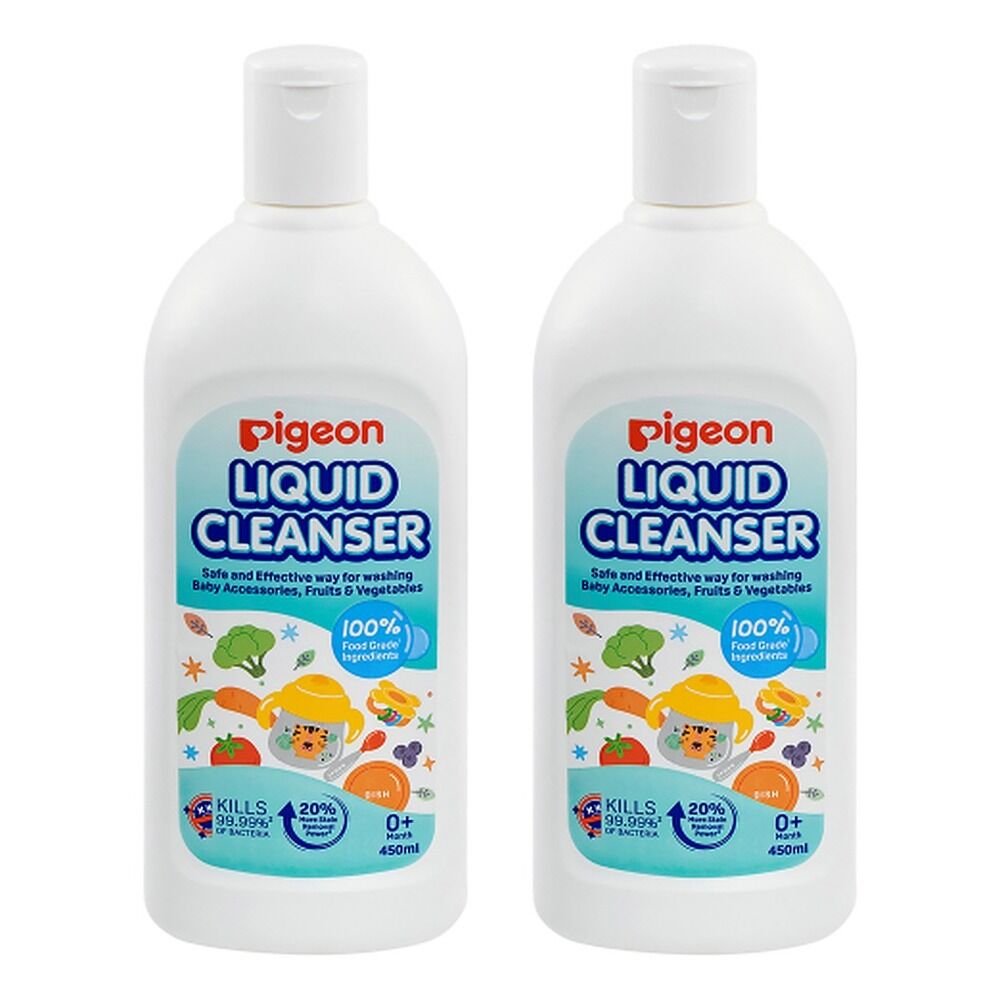 Pigeon Bottle & Nipple Liquid Cleanser 450mL Pack of 2