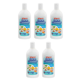 Pigeon Bottle & Nipple Liquid Cleanser 450mL Pack of 5