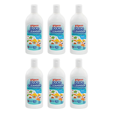 Pigeon Bottle & Nipple Liquid Cleanser 450mL Pack of 6