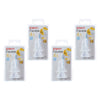 Pigeon Peristaltic Slim Neck Teat Medium 2 Pack Bundle of 4