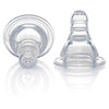 Pigeon Peristaltic Slim Neck Teat Medium 2 Pack