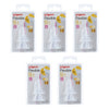 Pigeon Peristaltic Slim Neck Teat Large 2 Pack Bundle of 5