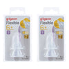 Pigeon Teat Slim Neck Y-Cut 2 Pack Bundle of 2