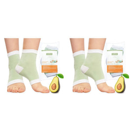Elive Cracked Heel Gel Socks x 6 Bundle of 2