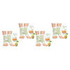 Elive Cracked Heel Gel Socks x 6 Bundle of 4