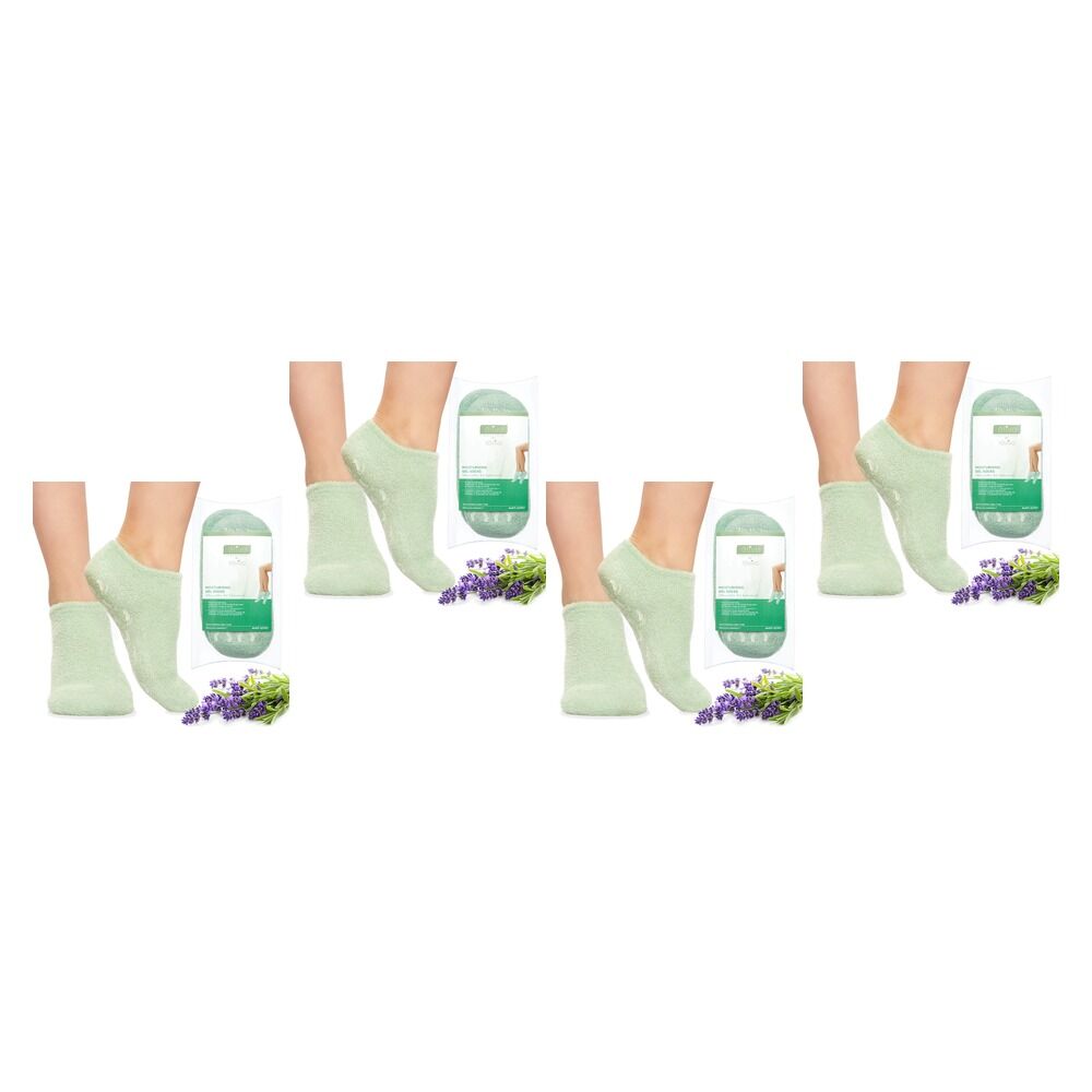 Elive Moisturising Gel Socks x 6 Bundle of 4