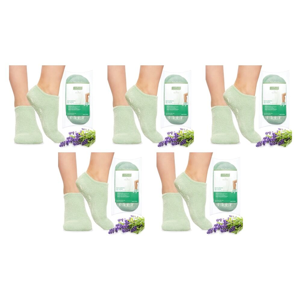 Elive Moisturising Gel Socks x 6 Bundle of 5